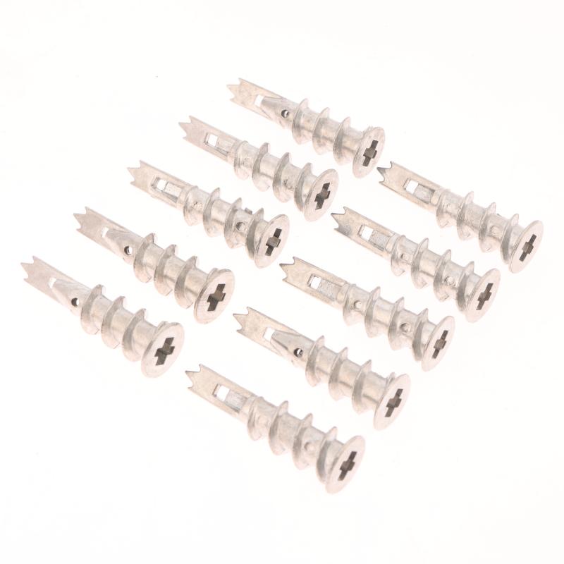 10 шт. Саморезный анкер из цинкового сплава 13*41 мм анкер для гипсокартона анкер для полой стены