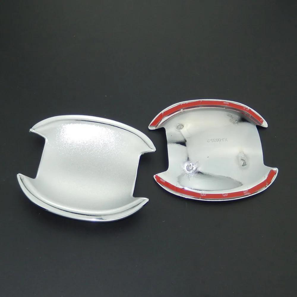 Для Nissan Juke 2011-2018 ABS Chrome Боковая дверная ручка Накладка Отделка и крышка дверной чаши Автомобильный стиль 2012 2013 2014 2015 2016 2017