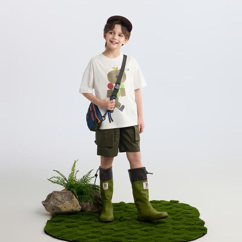 MQD Boys' Cartoon Short Sleeve T-Shirt