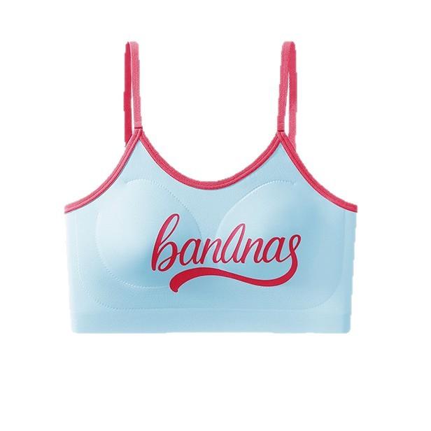 Development period older children's underwear shock-proof sports vest adolescence seamless comfortable breathable girl bra