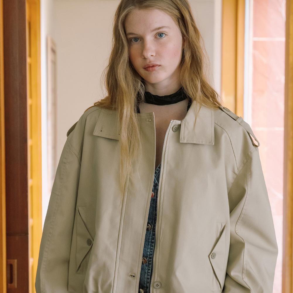 Lcve Short Trench Jacket [2Colors]