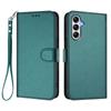 For Samsung Galaxy A35 5G Leather Case Wallet Stand Phone Cover with Wrist Strap