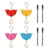 Ant Moat Hanging- Bird Feeder Accessories for Outdoors with 4 Clean Brushes Easy Use for Garden Yard Umbrella-shape