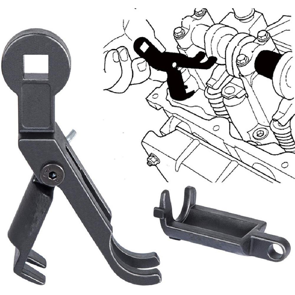 Компрессор пружин клапанов Съемник/установщик коромысел Для Dodge Jeep 3.7 и 4.7 л