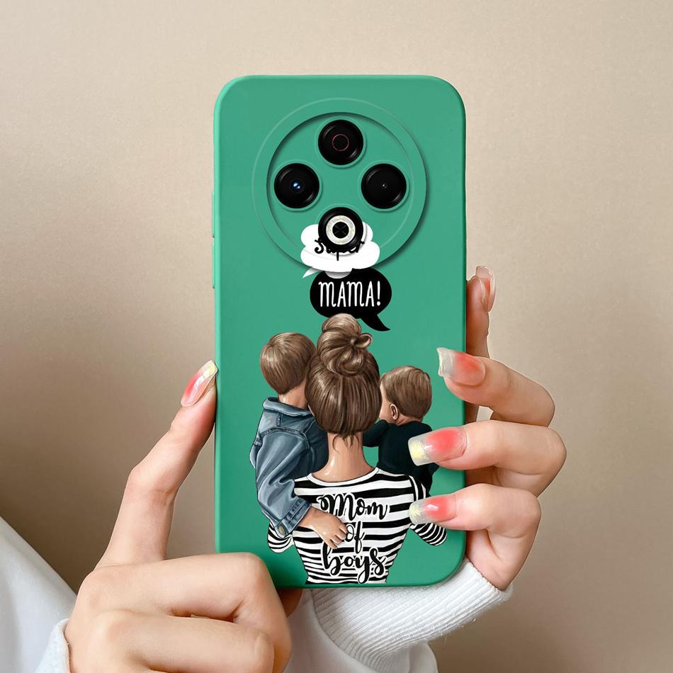 For Tecno Spark 30 Pro 30C Phone Case Cool Astronaut Full Coverage Anti Drop Shell For Spark 30 4G 5G Liquid Silicone Back Cover