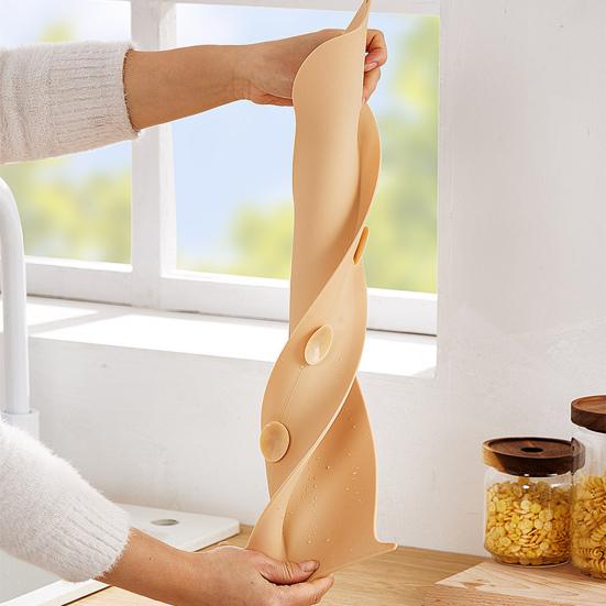 Yousheng 1/2 шт., силиконовая защита для раковины с изображением мультяшной собаки и присосками, защита от брызг для мытья овощей и воды, кухонная столешница с изображением щенка, защита от брызг