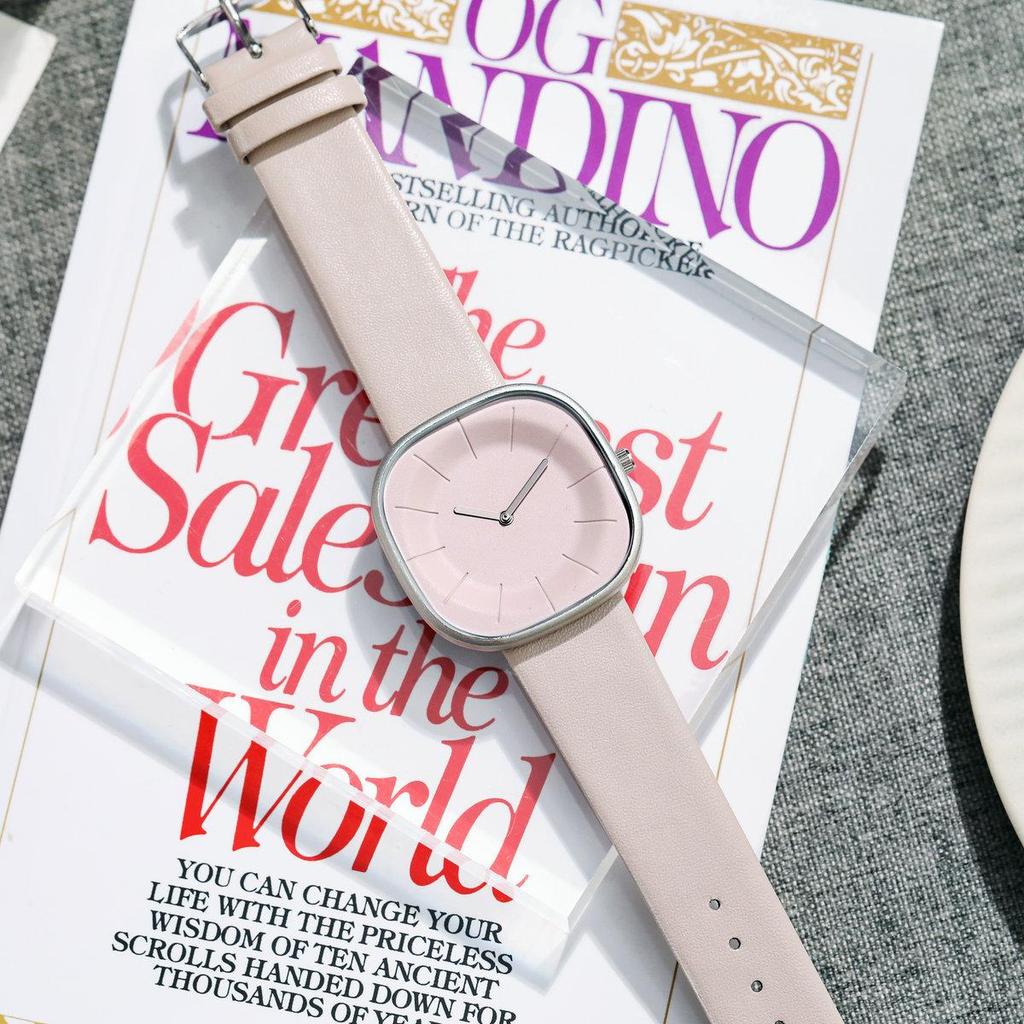 Модные женские часы, кожаные часы для женщин и девочек, женские кварцевые наручные часы