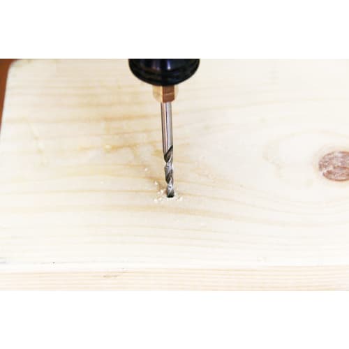 SK11 (SK11) Hexagonal Shaft HSS Woodworking Pilot Hole Drill 2.5mm