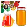 48X Słoik 815Ml Na Miód Dżem Ogórki Przetwory Słoiki Szklane +Wieczko Fi 82