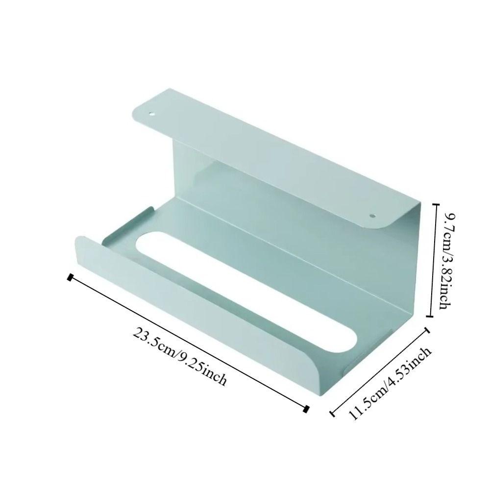 Under Cabinet Paper Towel Holder Strong Load-bearing Paper Towel Rack Tissue Box  Bathroom