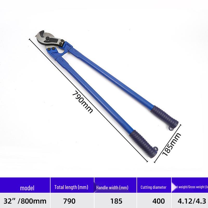 Labor-Saving Manual Wire Cable Cutters - 18 & 24 Inch Electrician Pliers