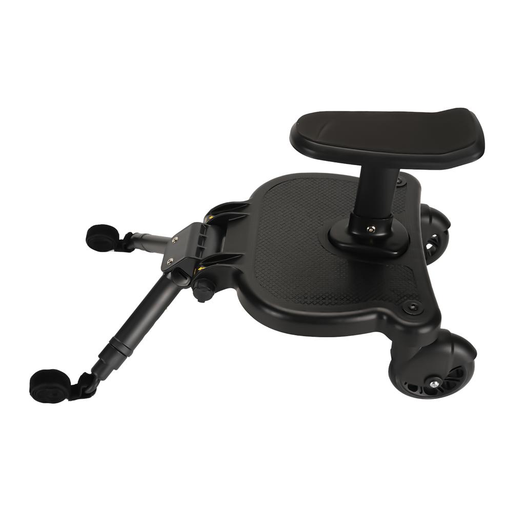 Universal Stroller Board with Detachable Seat Adjustable 2 In1 Sit and Stand Stroller Glider Board