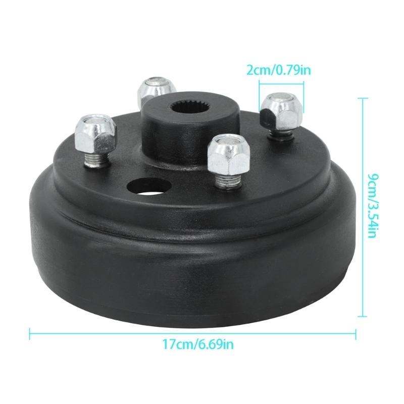 High Performances Golf Cart Brake Drum Durability Golf Cart Rear Brake Drum for Smooth Stopping and Enhances Safety