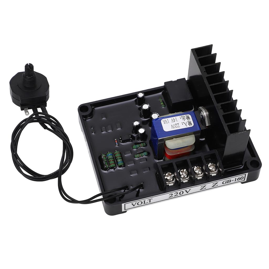 220V Automatic Voltage Regulator AVR Regulator Module for 400VAC 3 Phase 3 Wire Brush Generator