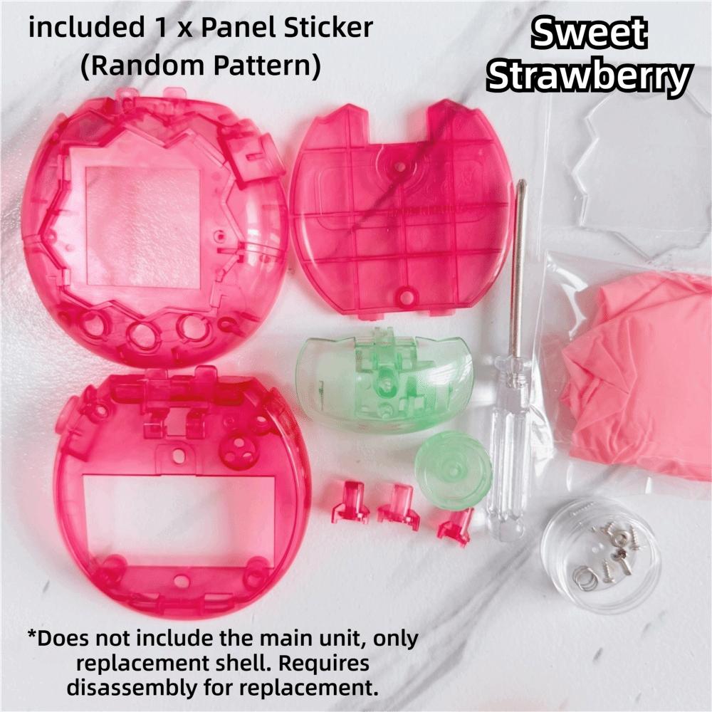 Colorful Shell Replacement Premium Hard Shell Transparent Shell Modification Crystal for Tamagotchi Paradise