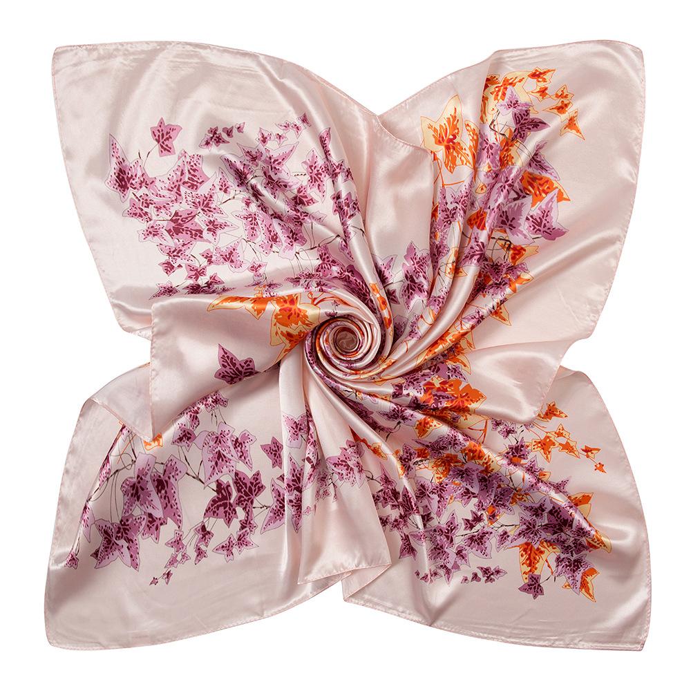 High-quality Luxurious Silk Scarves Headband Scarfs Neck Scarf For Women Chain Silk Scarf Women's Decorative Shawl