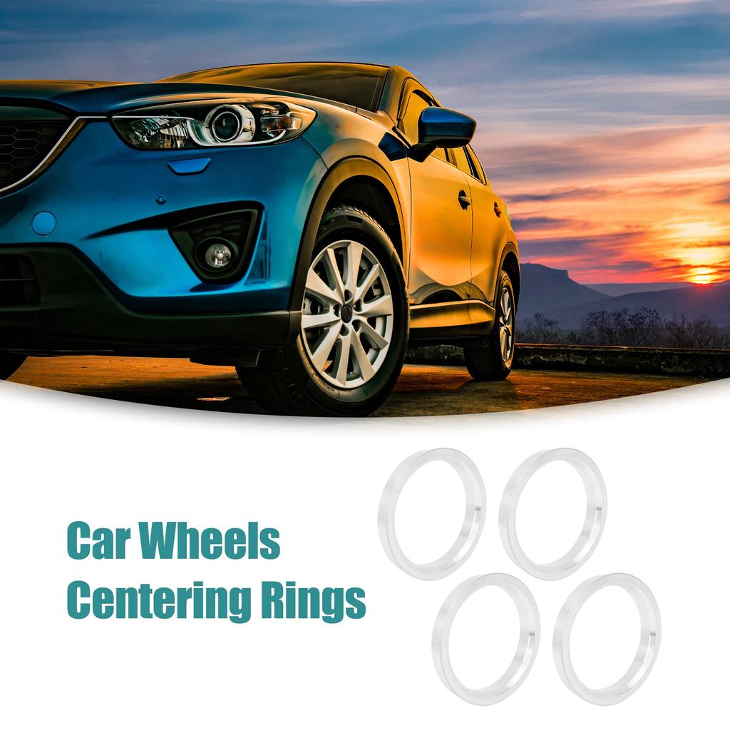 ACROPIX автомобильная ступица центральное кольцо отверстие колеса универсальная проставка 67.1-56.1 мм серебристый тон 4 шт.