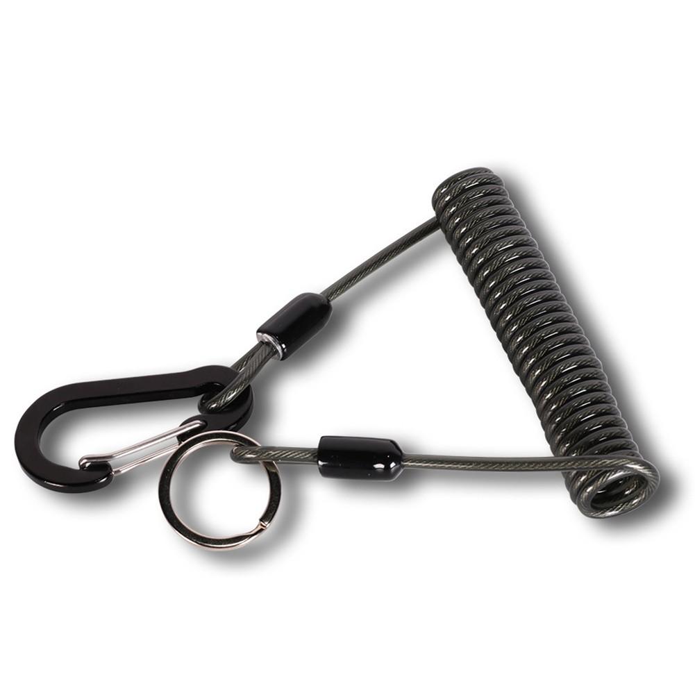 Wire Spring Rope Anti-lost Equipment Stainless Steel + Plastic