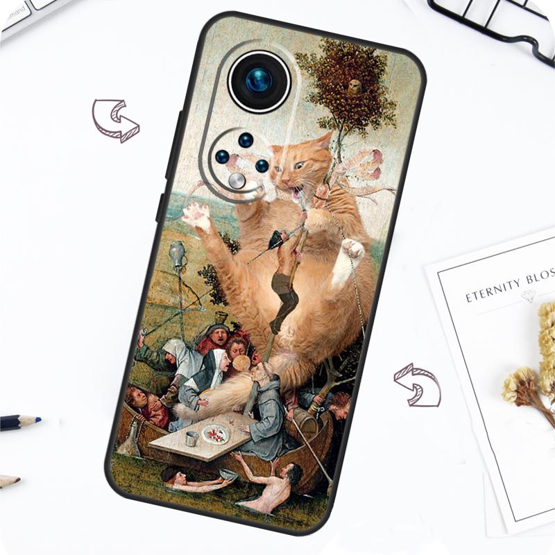 Художественный чехол Иеронима Босха Для Honor Magic 7 Pro 5 6 Lite Honor 200 Pro 50 70 90 X8b X9a X8a X8 X9 X9c X9b Чехол