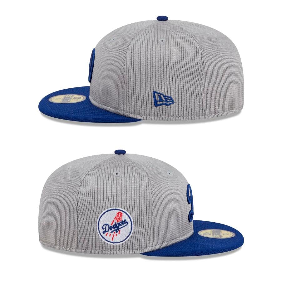 New Era 59FIFTY Batting Practice Cap, Los Angeles Dodgers MLB24 BP 5950 LOSDOD RD OTC JP 251 [14459837] Size 7 (approx. 55.8cm)