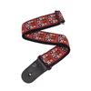 Woven Guitar Strap 50E03 Red Sugarties D'Addario