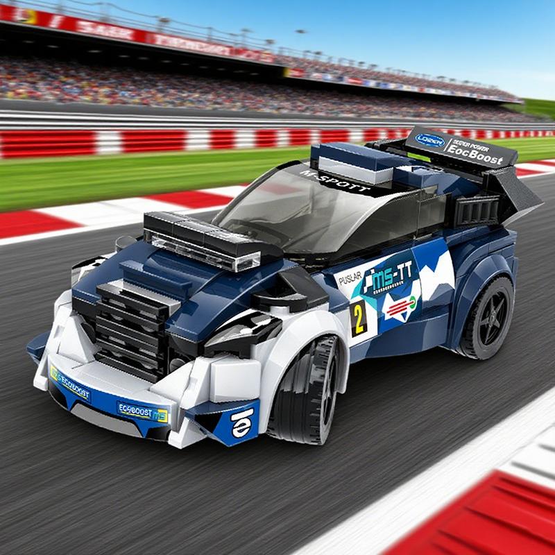 WANGE Спортивные автомобили Speed Champions Суперкар Строительный блок Город Техника Модель гоночного автомобиля Игрушка Детский подарок №2879
