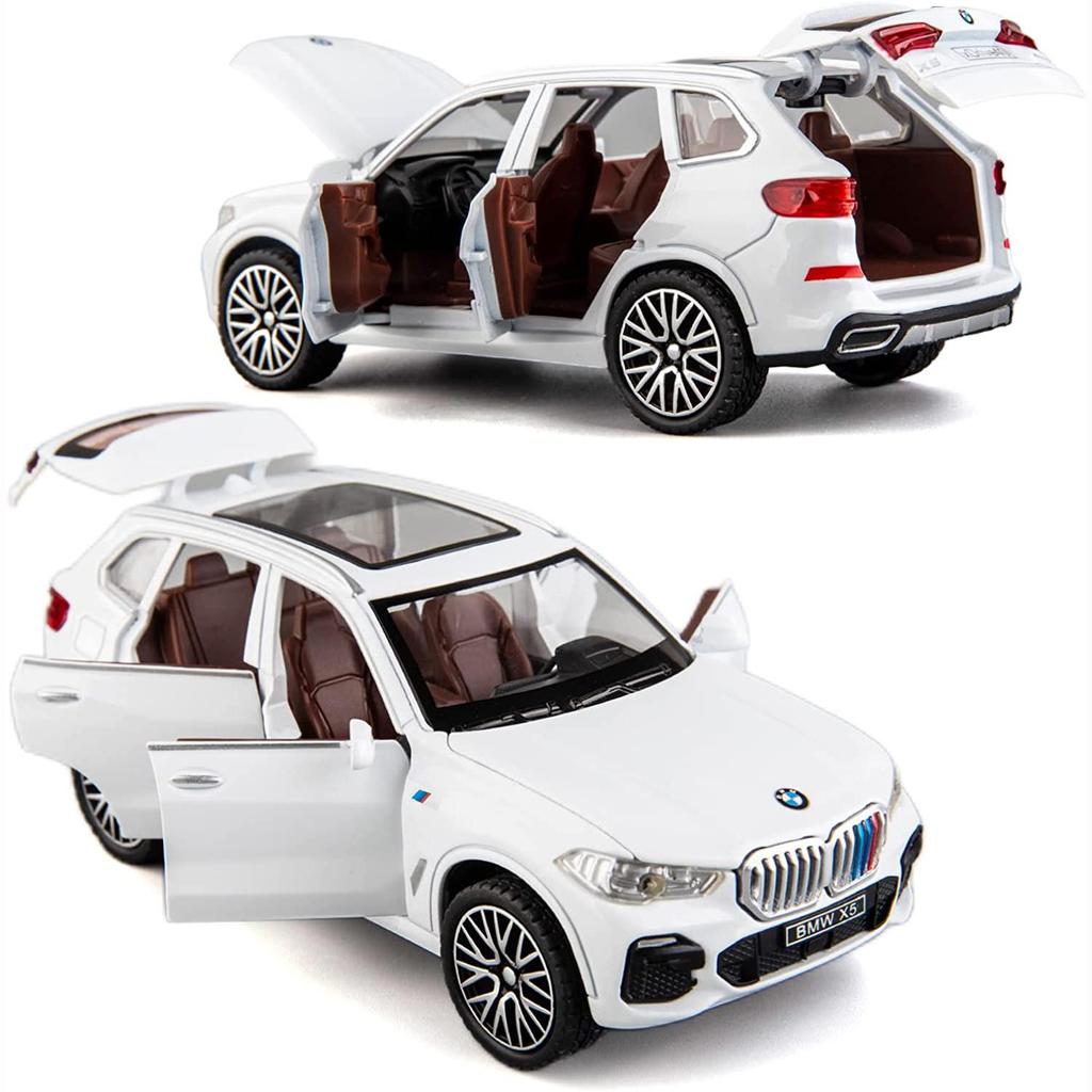 1:32 Совместимость с моделью внедорожника BMW X5, игрушечный автомобиль из цинкового сплава, игрушечный автомобиль со звуком и светом для детей, подарок для мальчиков и девочек