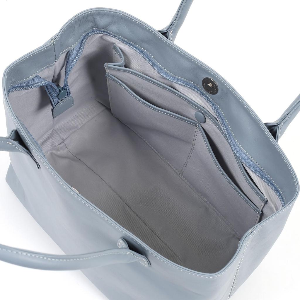 Изменение формы сумка Blue Stitch 84901 [Kitamura] Водоотталкивающая Y-1400 Женская Серая/Белая