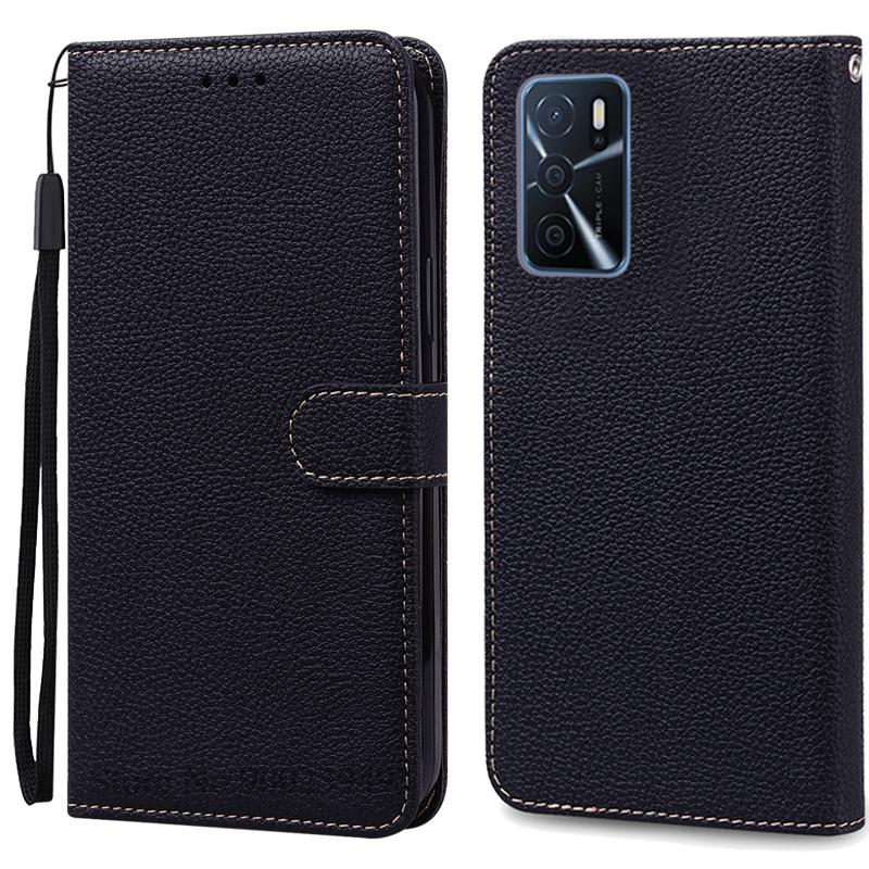 Для OPPO A16 Чехол Кошелек Флип Кожаный Чехол Для Oppo A16s Чехол OppoA16 s CPH2269 CPH2271 Силиконовый Чехол Для Oppo A16 A16s Чехол