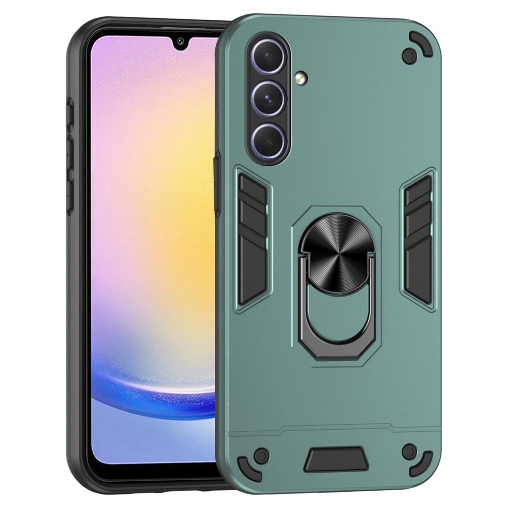 For Samsung Galaxy A25 5G (Global) (161.0 x 76.5 x 8.3mm) Case Kickstand Car Mount Phone Case