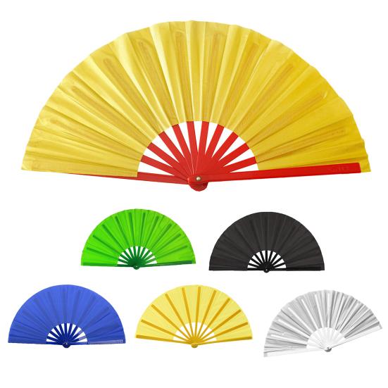 Складной веер Yousheng, однотонный, в китайском стиле, для танцев кунг-фу, портативный вентилятор, летний охлаждающий вентилятор, украшения, аксессуары для вечеринок