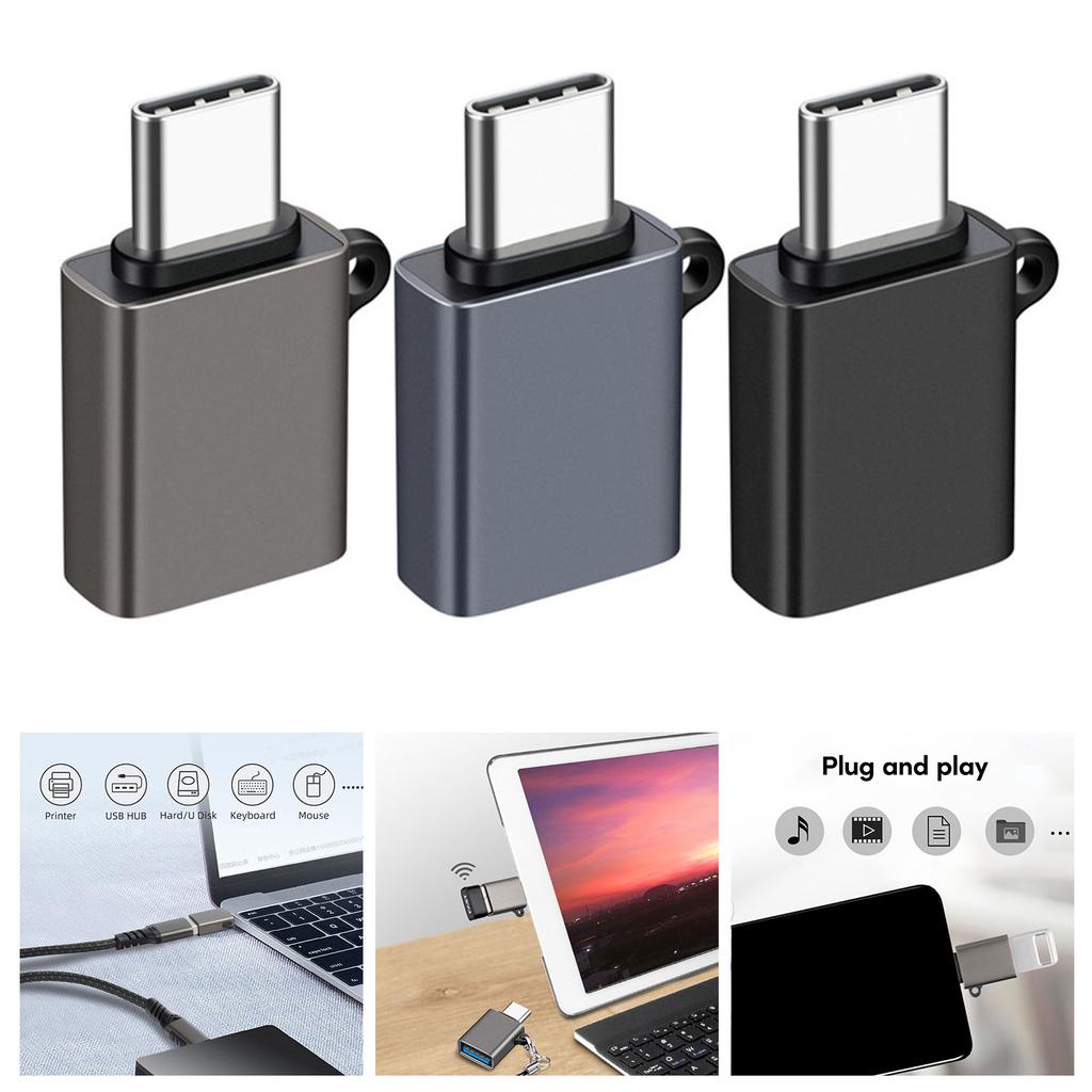 Адаптер USB C на USB 3.2 10 Гбит/с Адаптер USB C «папа» на USB 3.2 «мама» Адаптер OTG Удлинитель для ноутбука
