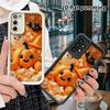Phone Case: 2D flat, suitable for Samsung Galaxy A34 A35 M05 M06 S20 S22 S21 FE Plus 5G protective cases, Halloween pumpkin theme, perfect holiday gif