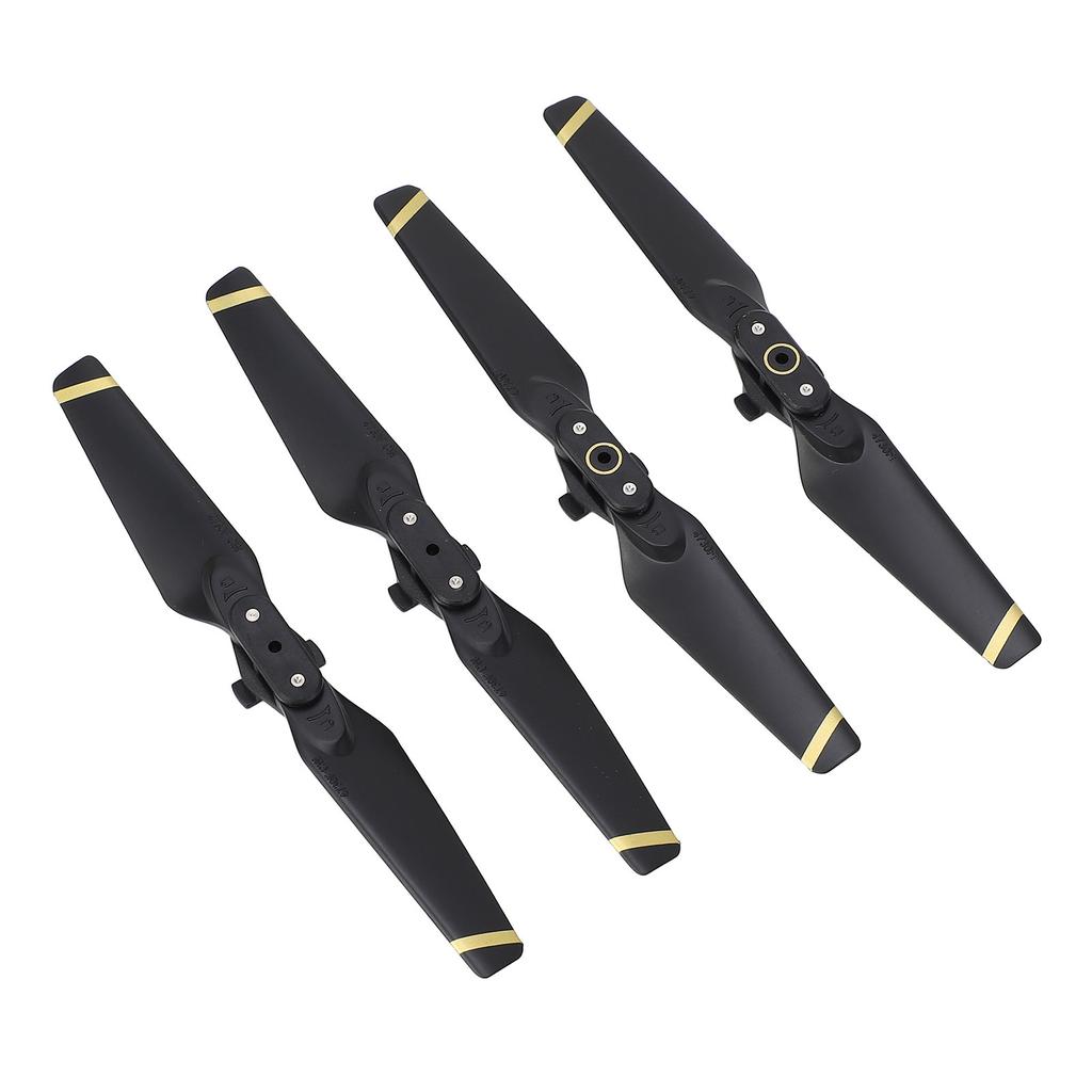 4PCS Drone Propeller ABS Quick Release 4730F Foldable Drone Propeller Replacement for Spark Gold Decor