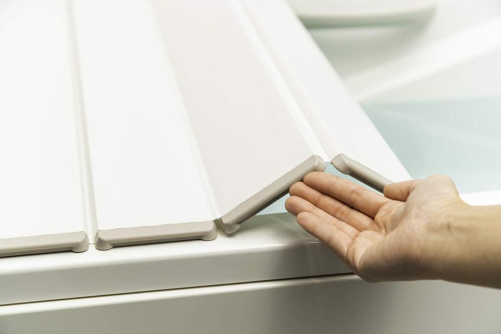 Складная ванна Topre Corporation 75 x 159 L16 Крышка, Lakness, см, Слоновая кость,