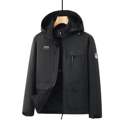Куртка Soft Shell, куртка Submachine, съемная шапка, ветрозащита, спортивная одежда для активного отдыха, множество карманов, свободная куртка на весну и осень