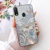 For ZTE Blade V10 Vita Case Luxury Flowers Butterfly Painted Cover Soft TPU Phone Case For ZTE Blade V10 2019 V10Vita Funda Bags