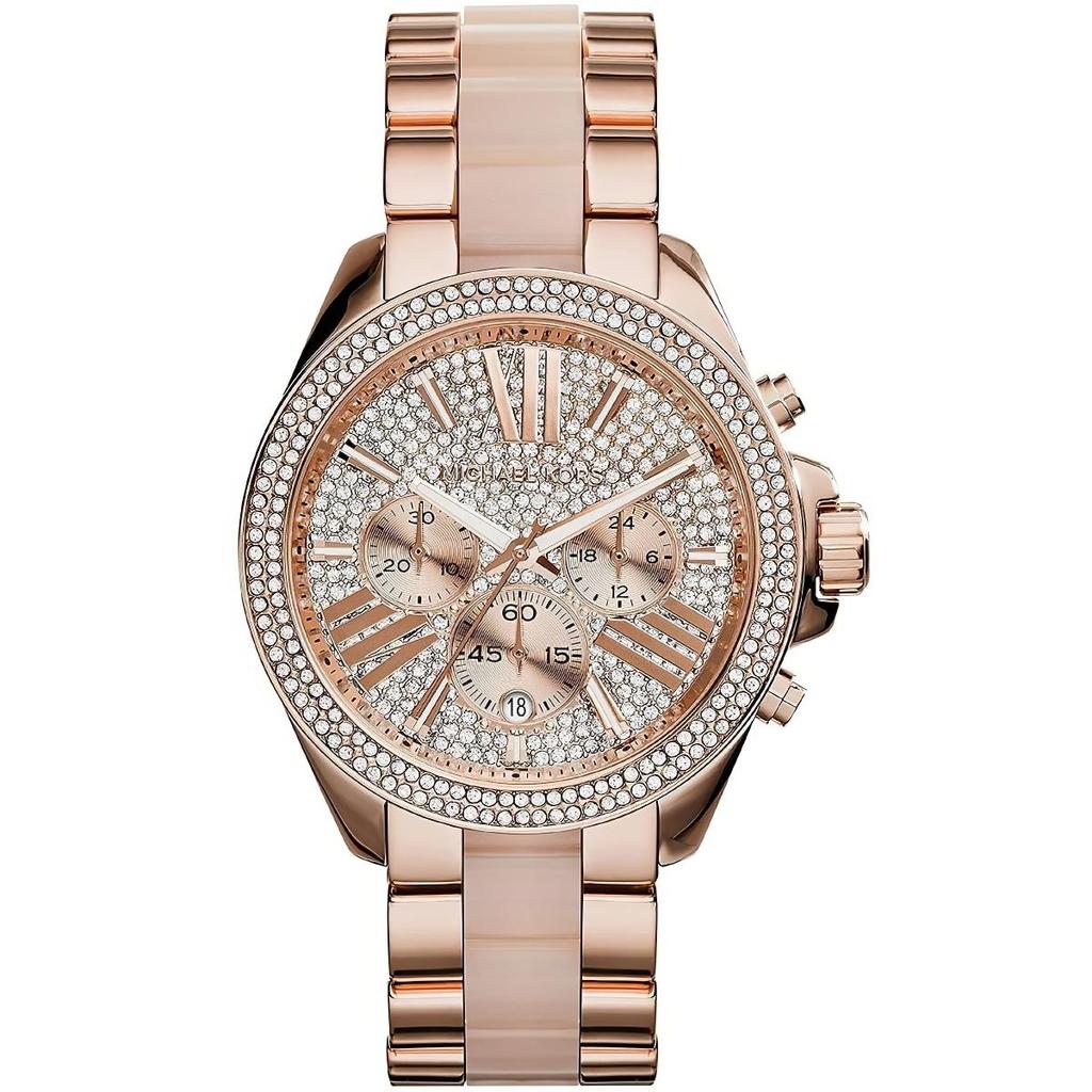 Michael Kors Женские часы MK6096 Wren из розового золота