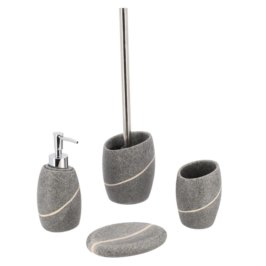 Caldarela Gray Bathroom Mug