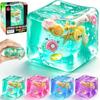 Cartoon Design Ocean Sensory Fidget Toy Star Shell Blue Pinch Cube Gift Stress Balls  Wedding Party
