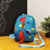 Infant Baby Dinosaur Safety Harness Backpack Toddler Kids Canvas Leash Anti-lost Kindergarten Bag Children Animal Schoolbags