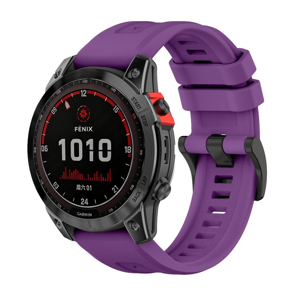 QuickFit 20mm 22mm 26mm Strap for Garmin Epix Gen 2 Silicone Band for Garmin Fenix 8 51mm 47mm 43mm 7 7X 5Plus 6XPro Enduro 2 Bracelet Watchband