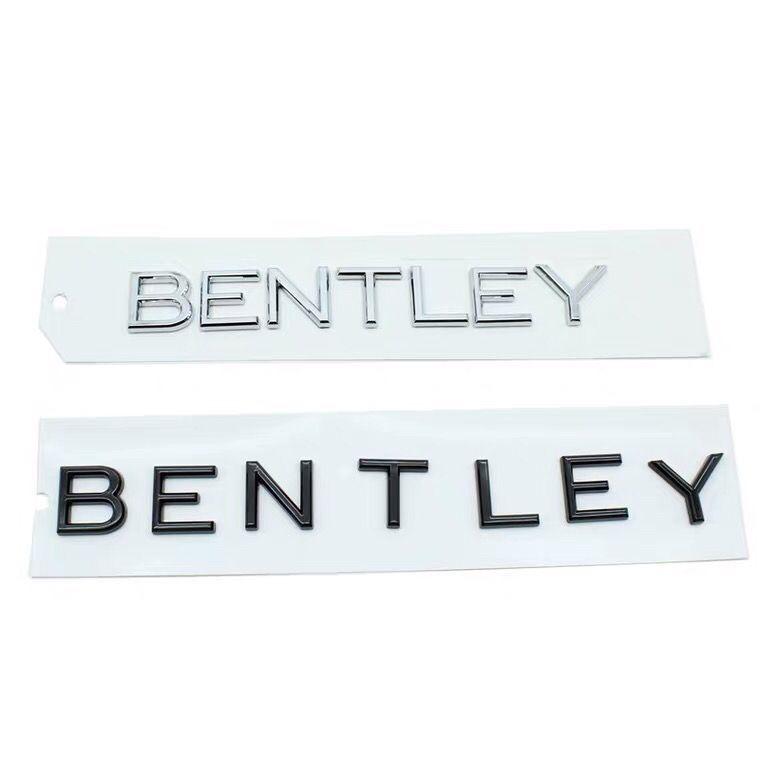 Наклейка на багажник BENTLEY LOGO С Английской Буквой Для Bentley Flying Spur Continental GT Bentayga Mulsanne