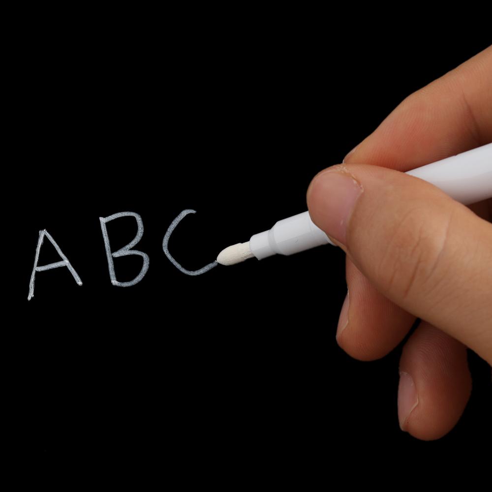 Writing Metal Plastics Blackboard Glass Pen White Liquid Chalk Chalkboard Marker