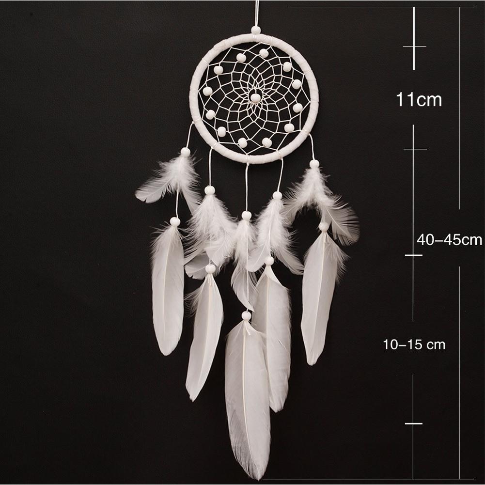 Ловец снов колокольчики ветра искусство колокольчики домашнее ремесло ловец снов украшение подвесное украшение для спальни подарок черное индийское перо
