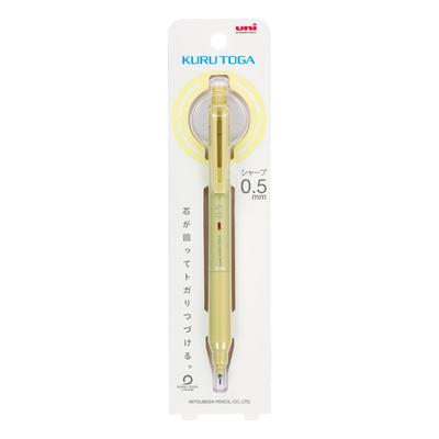 Mitsubishi Pencil Механический карандаш Kurutoga KS кремово-желтый 0.5 M5KS1P.27