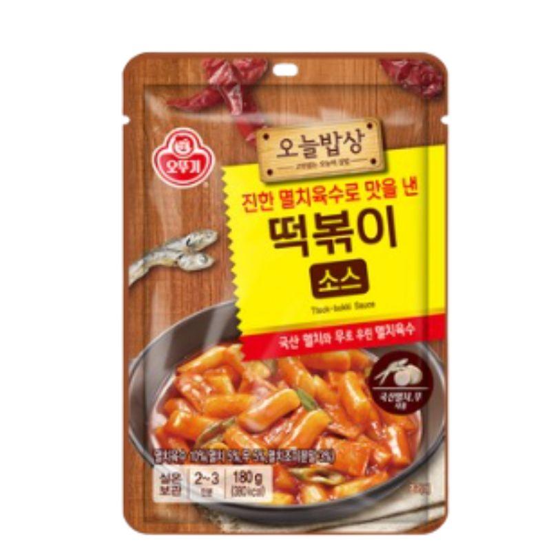 Otoki Anchovy Broth Tteokbokki Sauce Korean Sweet Spicy Rice Cake Sauce 180g 1ea/2ea
