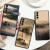 Case For Samsung Galaxy S22 Ultra S20 FE S21 Plus S10 Lite S10e S9 S8 S7 Silicone Phone Cover Soft Funda Cool Mountain Peak Capa
