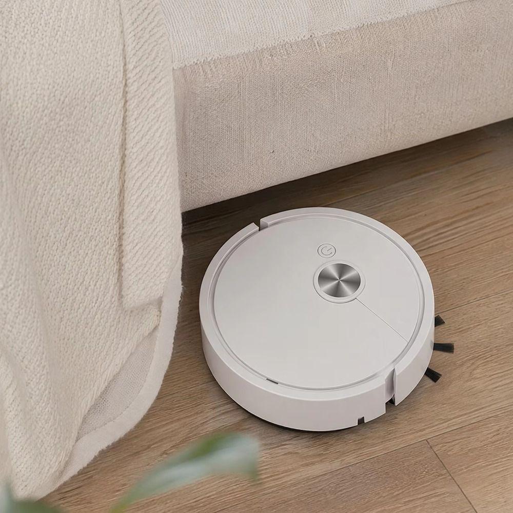 Strong Suction Robot Vacuum Rechargeable Vacuum Cleaner 3-In-1 Cleaning Machine Pet Hair Cleaning