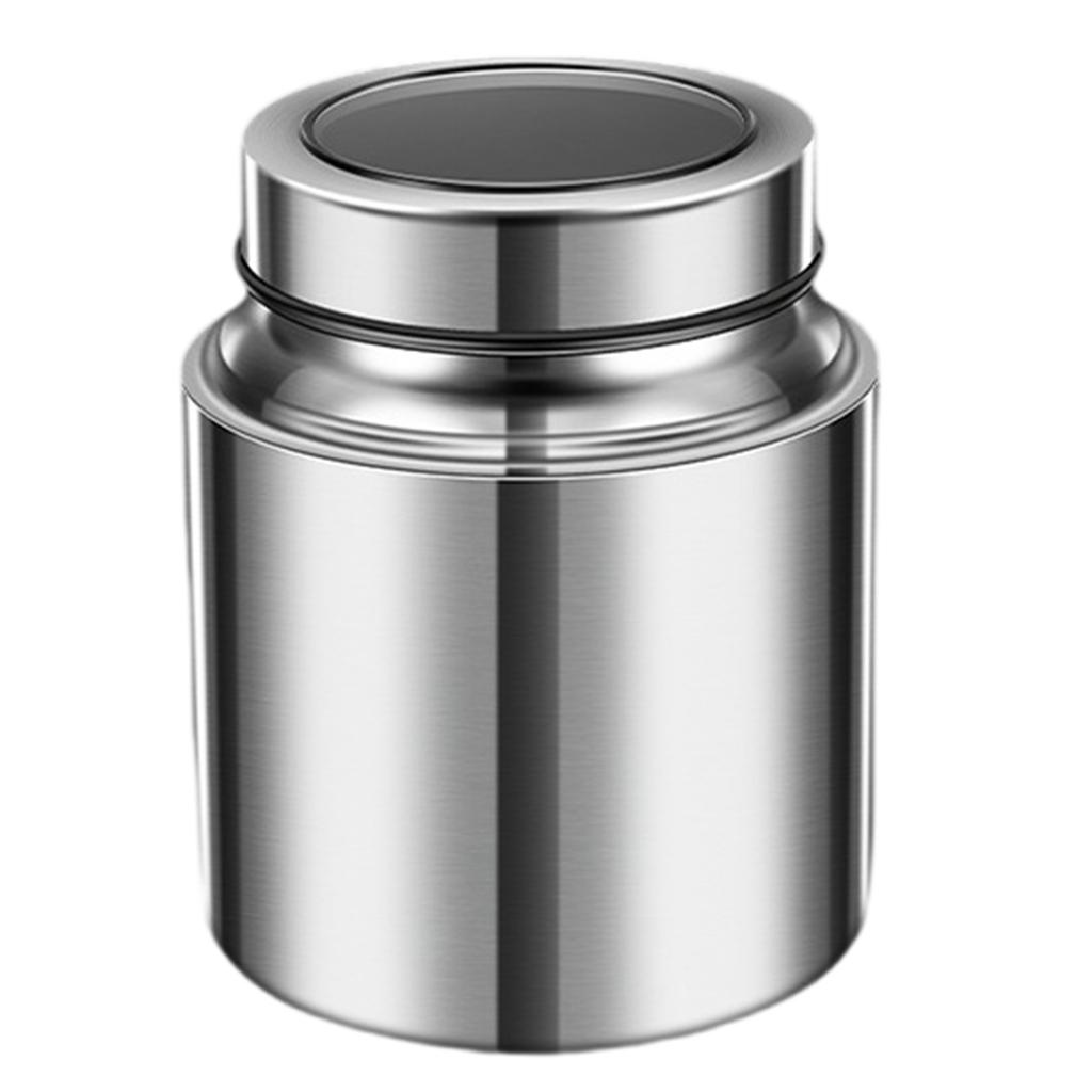 Premium 304 Stainless Steel Tea Storage Canister Tea Canister Container For Freshness And Aroma Preservation